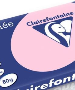 TROPHEE A3 80G ROSE PAPIER CLAIRFONTAINE RAME DE 500 FEUILLES