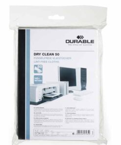 DURABLE 50 CHIFFONS NON TISSE PRODUIT NETTOYAGE INFORMATIQUE