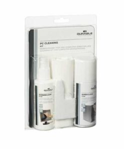 PC CLEANING KIT COMPLETDURABLE PRODUIT NETTOYAGE - SPRAY AIR LINGETTES