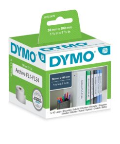 DYMO LW DOS CLASS 4CM 38X190MM - ETIQUETTE DYMO LABELWRITER - 1 RL - 110 ETIQUETTES - PERMA