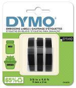 DYMO 3D 9MM X 3M NOIR BLIST