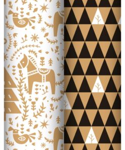 SET 2 RLX CADEAU 5 X 0.35M 70G ETIQUETTES - TINY CLAIREFONTAINE