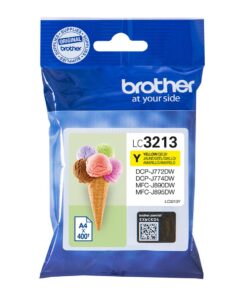 BROTHER CARTOUCHE LC-3213Y JAUNE - LC 3213
