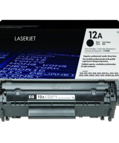 TONER HP12A 2000 PAGES NOIR Q2612A
