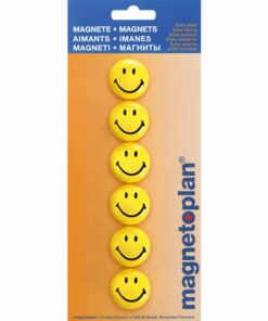AIMANTS SMILEY 6X 30MM