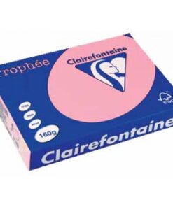 TROPHEE A4 160G ROSE PAPIER CLAIRFONTAINE RAME DE 250 FEUILLES