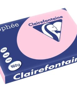 TROPHEE A3 160G ROSE PAPIER CLAIRFONTAINE RAME DE 250 FEUILLES