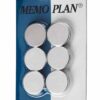 AIMANT 25MM ARGENT PAR 6 ROND