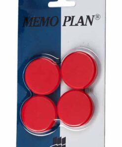 AIMANT 30MM ROUGE PAR 4