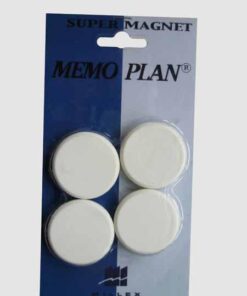 AIMANT 30MM BLANC PAR 4