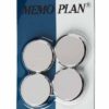 AIMANT 30MM ARGENT PAR 4 CHROME