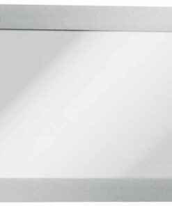 DURAFRAME A4 ARGENT PAR 2 DOS ADHESIF CONTOUR MAGNETIQUE LISIBLE RECTO/VERSO DURABLE