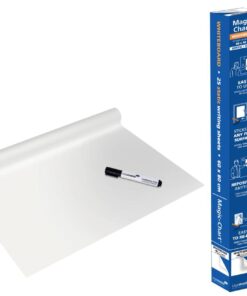 MAGIC-CHART TABLEAU BLANC EFFACABLE A SEC 60X80CM - LEGA 25 FEUILLES