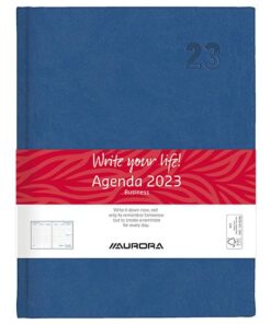 AGENDA BISINESS PERL 225X175CM 1 SEMAINE SUR 2 PAGES AURORA 144 PAGES