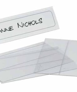 DURABLE 10 X PORTE NOM LARGEUR : 10cm HAUTEUR 5.2CM