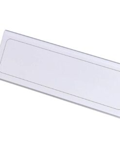 PORTE NOM DURABLE 122X210MM SEMI RIGIDE TRANSPARENT