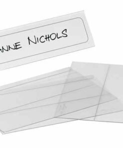 PORTE NOM DURABLE 210X297 SEMI RIGIDE TRANSPARENT