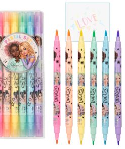 TOPMODEL FEUTRES COLORIAGE SET COLORIAGE PASTELL