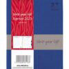 AGENDA LARGO DE LUXE 16X21CM WRITE YOUR LIFE - 1 JOUR/PAGE 400 PAGES - AURORA