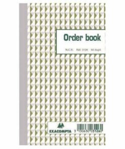 ORDER BOOK 17.5X10.5 2X50 NCR EXACOMPTA