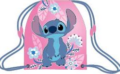 STITCH PINK SAC DE GYM42X31CM