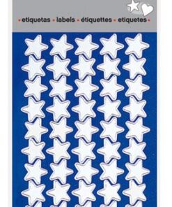 APLI ETIQUETTES NOEL ETOILES 2 FEUILLES