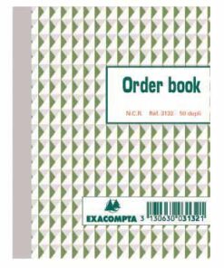 ORDER BOOK 105X135 2X50 NCR EXACOMPTA