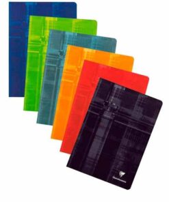 CAHIER CLAIREF A4 60F Q5 BLEU CLAIREFONTAINE AVEC MARGE 120p