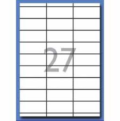 DECADRY 27 ETIQ/PAGE 70X31 ETIQUETTES IMPRIMANTES