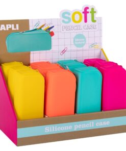 FOURRE TOUT APLI SOFT FLUO RECTANGULAIRE