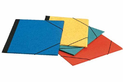 FARDE DESSIN SLT 28X38 COUL AS ELASTIQUES ESSELTE ASSORTIES CARTON EPAIS RIGIDE