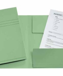 FARDES 3 RABATS 275G  VERT P50 ESSELTE A4 24X32