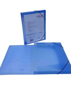 BOX DE RGT PANORAMA BLEU TR BOITE DE RANGEMENT BRONYL 245X330X27MM TRANSPARENT