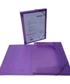 BOX DE RGT PANORAMA VIOLET TR BOITE DE RANGEMENT BRONYL 245X330X27MM TRANSPARENT