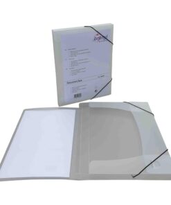 BOX DE RGT PANORAMA BLANC TR BOITE DE RANGEMENT BRONYL 245X330X27MM TRANSPARENT