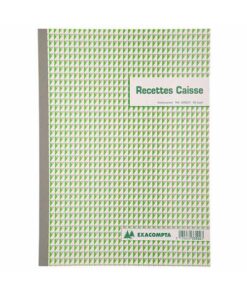 RECETTE CAISSE 21X29 - 2X50 EXACOMPTA