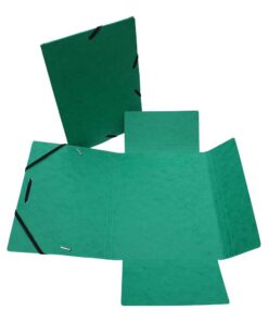 FARDE RABAT CARTON A5 VERT ELASTIQUES