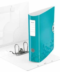 CLASSEUR WOW 82MM BL GLACIER CLASSEUR A LEVIER LEITZ ACTIVE BLEU GLACIER