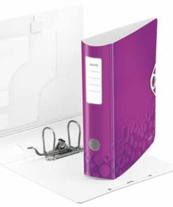 CLASSEUR WOW 82MM POURPRE CLASSEUR A LEVIER LEITZ ACTIVE