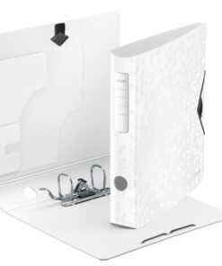 CLASSEUR WOW 65MM BLANC CLASSEUR A LEVIER LEITZ