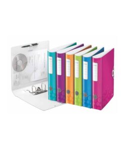 CLASSEUR WOW 65MM ASSORTI CLASSEUR A LEVIER LEITZ ACTIVE - ASSORTI