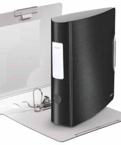 CLASSEUR STYLE 82MM NOIR CLASSEUR A LEVIER LEITZ PP 180°