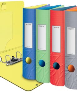 CLASSEUR URBAN CHIC 65MM ASS LEITZ - CLASSEUR A LEVIER