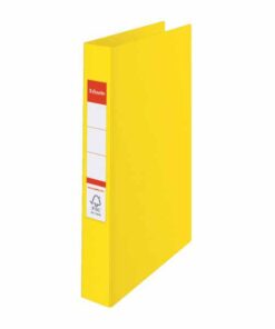 CLASSEUR 2 ANNEAUX A4 PP JAUNE POLYPRO ESSELTE VIVIDA PLASTIQUE