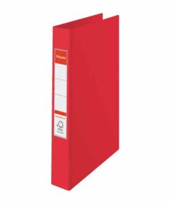 CLASSEUR 2 ANNEAUX A4 PP ROUGE POLYPRO ESSELTE VIVIDA PLASTIQUE