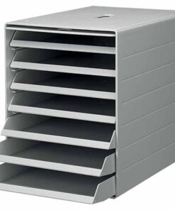 IDEALBOX PLUS GRIS DURABLE BLOC DE CLASSEMENT