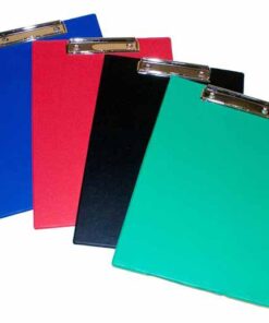 PLAQUE A PINCE SIMPLE 19001 POLYPRO DIN A4 BUR-O-CLASS