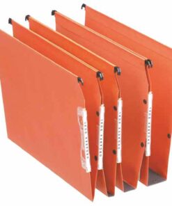 VISICONTROL 330 FOND 50 - BOITE DE 25 DOSSIERS ORGAREX "U 50 MM" - 330 MM