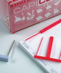 RELIEUR ARCHIVE CAPICLASS "U" PLASTIQUE BOITE 50 CAPICLASS