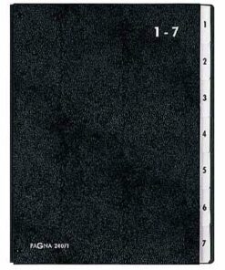 PAGNA TRIEUR 1-7COMP 2407104 SIGNATAIRE BLACK 1-7